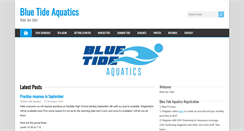 Desktop Screenshot of bluetideaquatics.com